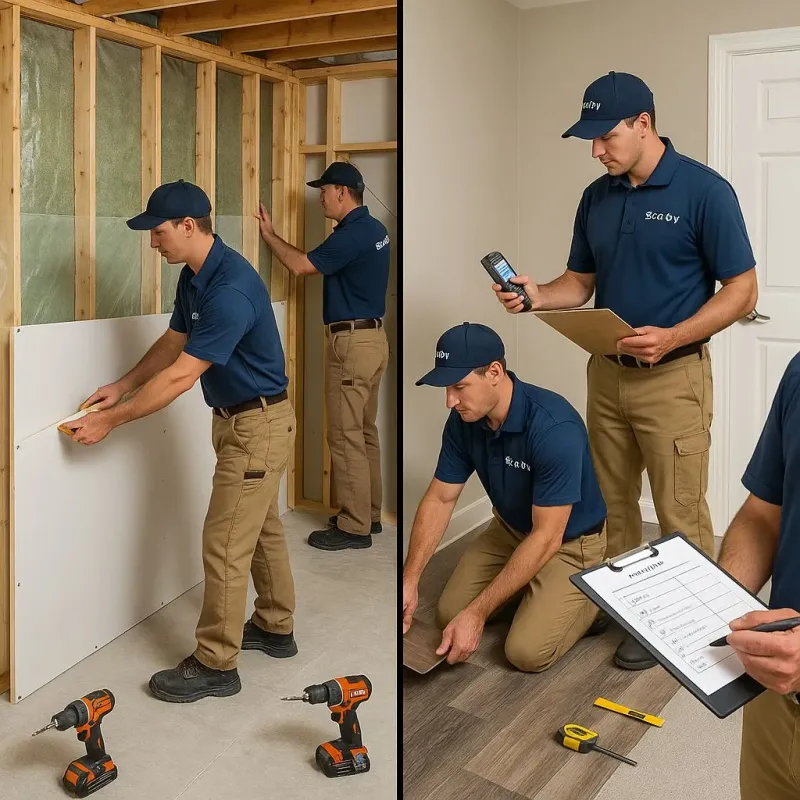 Repairs and Reconstruction process in Taylor County, IA
